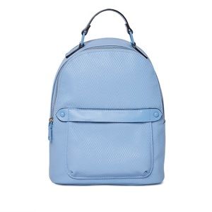 Madden NYC Women's Faux Leather Mini Backpack Blue